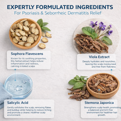Seborrheic Dermatitis & Psoriasis Shampoo™